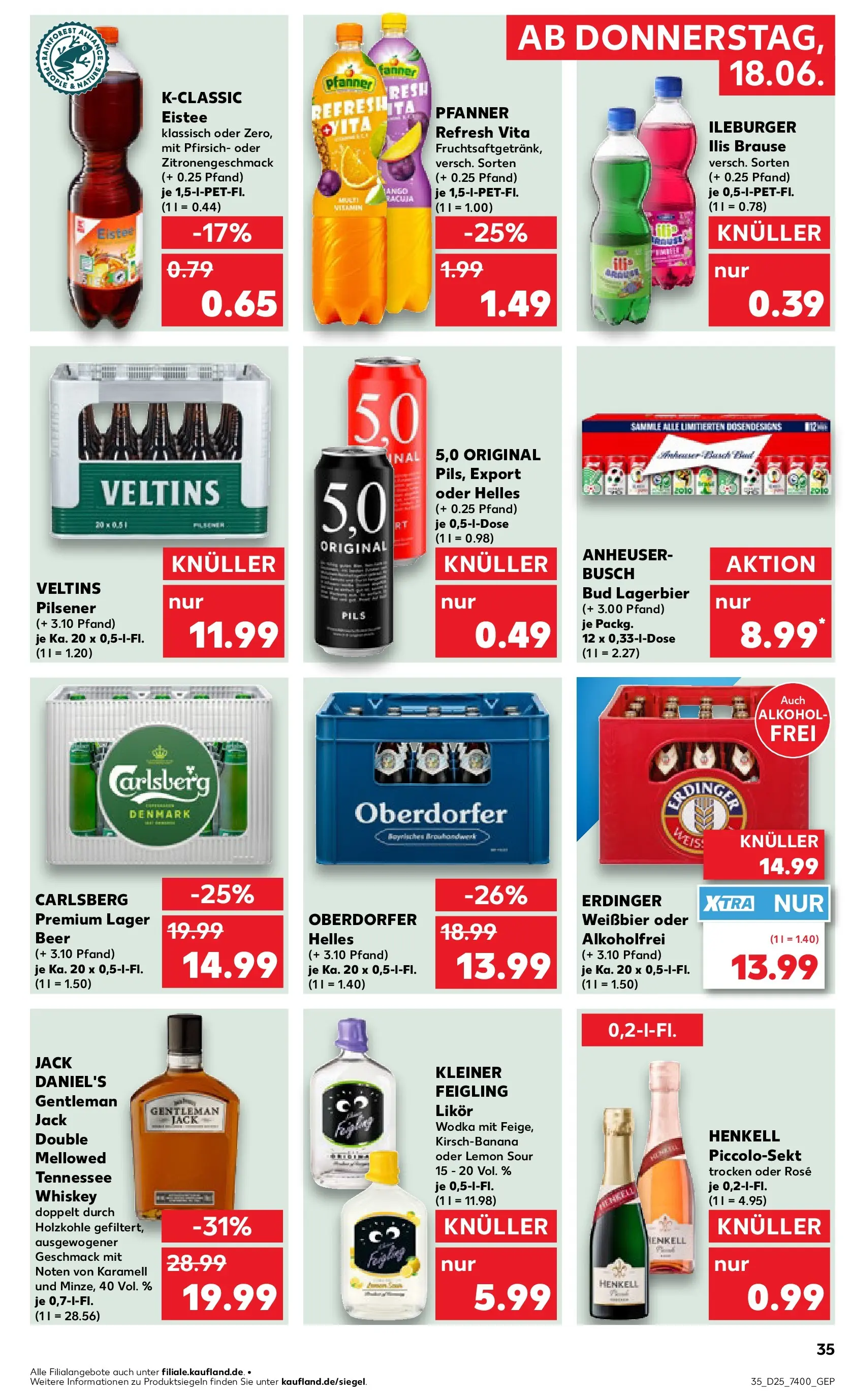 Prospekt Kaufland ab 14.06.2026 ยป Angebote und Werbung Online | Seite: 44 | Produkte: Weiรbier, Kleiner feigling, Whiskey, Veltins Prospekt Kaufland ab 14.06.2026 ยป Angebote Online zum Blรคttern | Seite: 44 | Produkte: Weiรbier, Kleiner feigling, Whiskey, Veltins