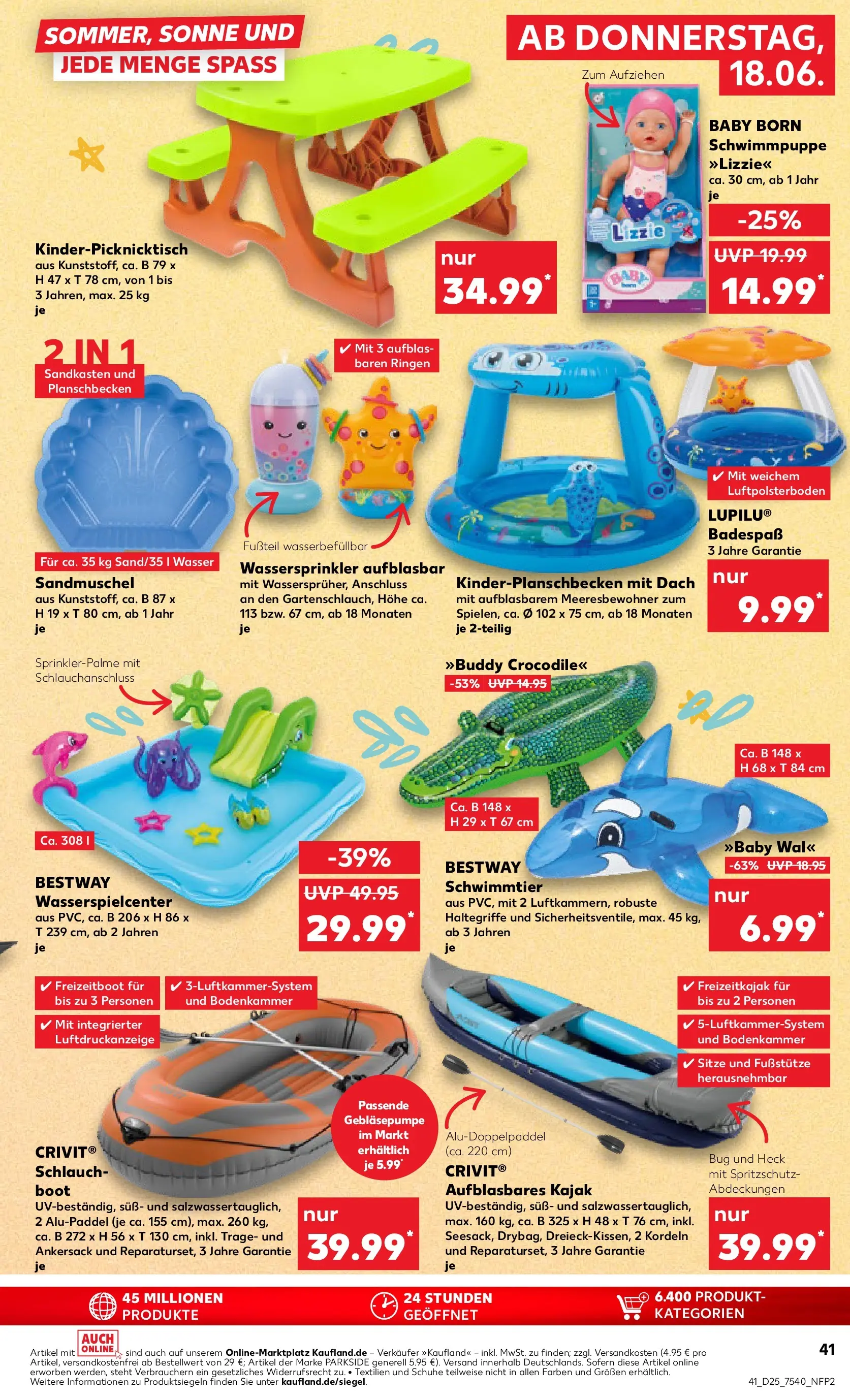 Prospekt Kaufland ab 14.06.2026 ยป Angebote und Werbung Online | Seite: 50 | Produkte: Wasser Prospekt Kaufland ab 14.06.2026 ยป Angebote Online zum Blรคttern | Seite: 50 | Produkte: Wasser