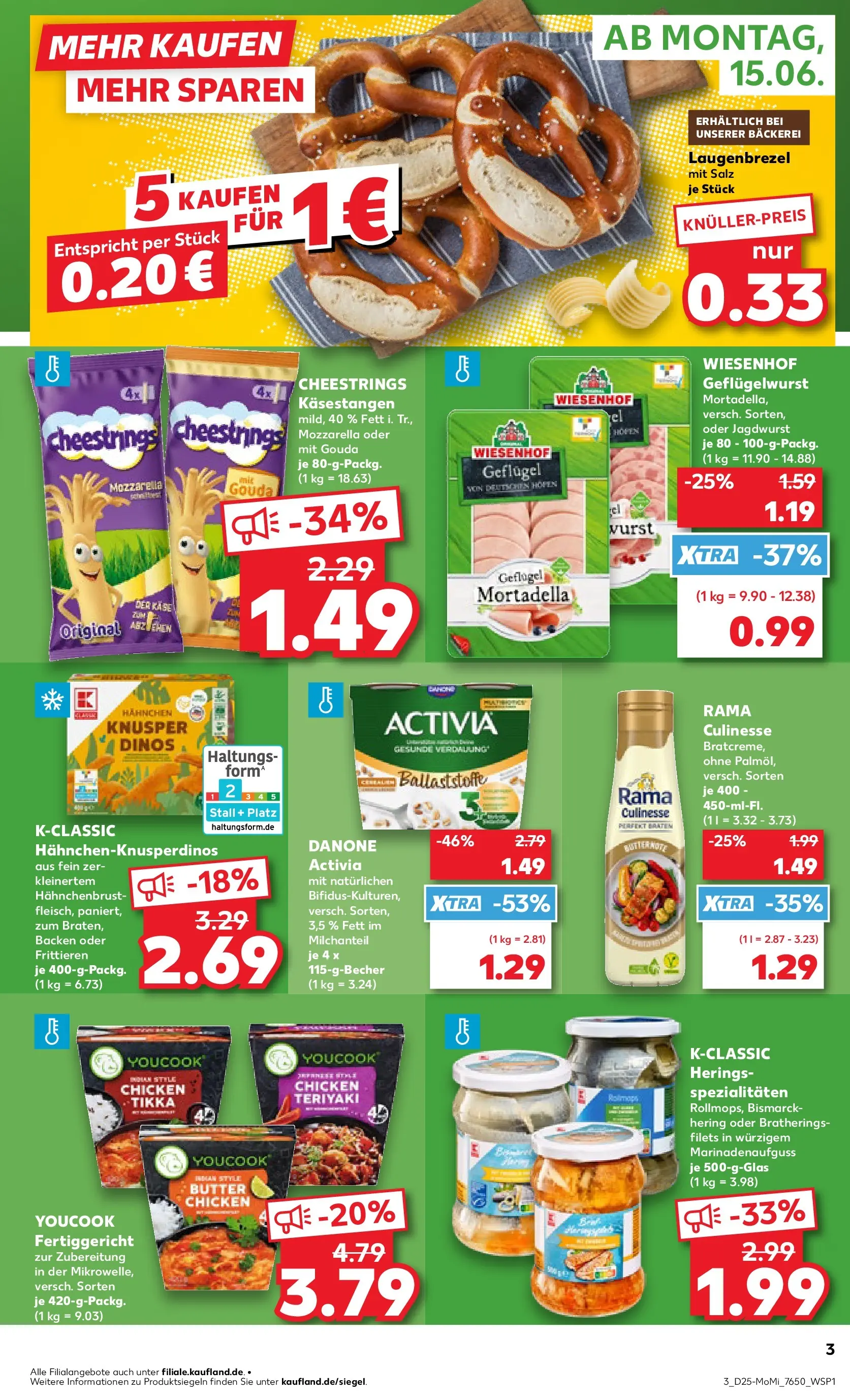Prospekt Kaufland ab 14.06.2026 ยป Angebote und Werbung Online | Seite: 3 Prospekt Kaufland ab 14.06.2026 ยป Angebote Online zum Blรคttern | Seite: 3
