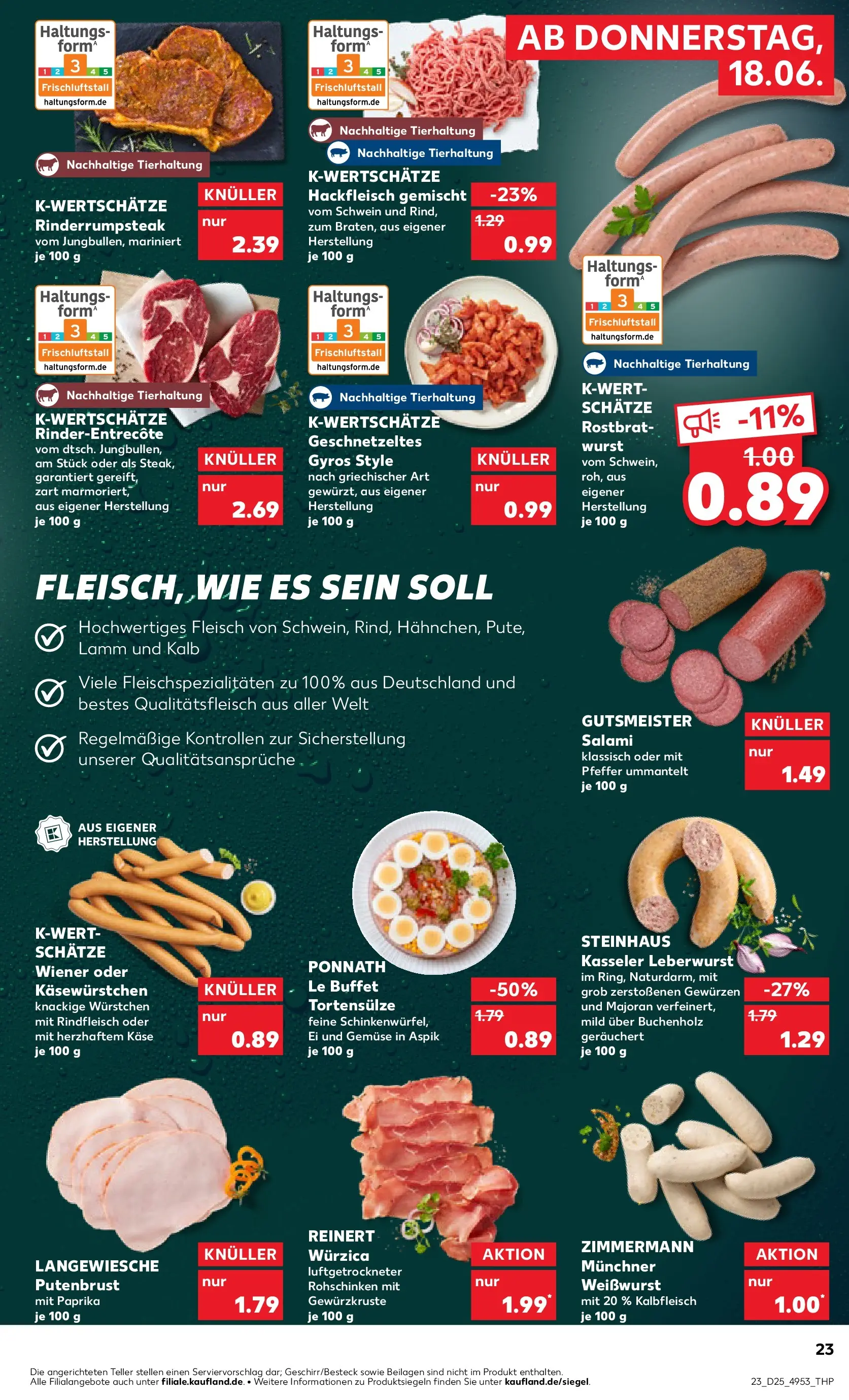 Prospekt Kaufland ab 14.06.2026 ยป Angebote und Werbung Online | Seite: 32 | Produkte: Kรคse, Gemรผse, Wurst, Rindfleisch Prospekt Kaufland ab 14.06.2026 ยป Angebote Online zum Blรคttern | Seite: 32 | Produkte: Kรคse, Gemรผse, Wurst, Rindfleisch