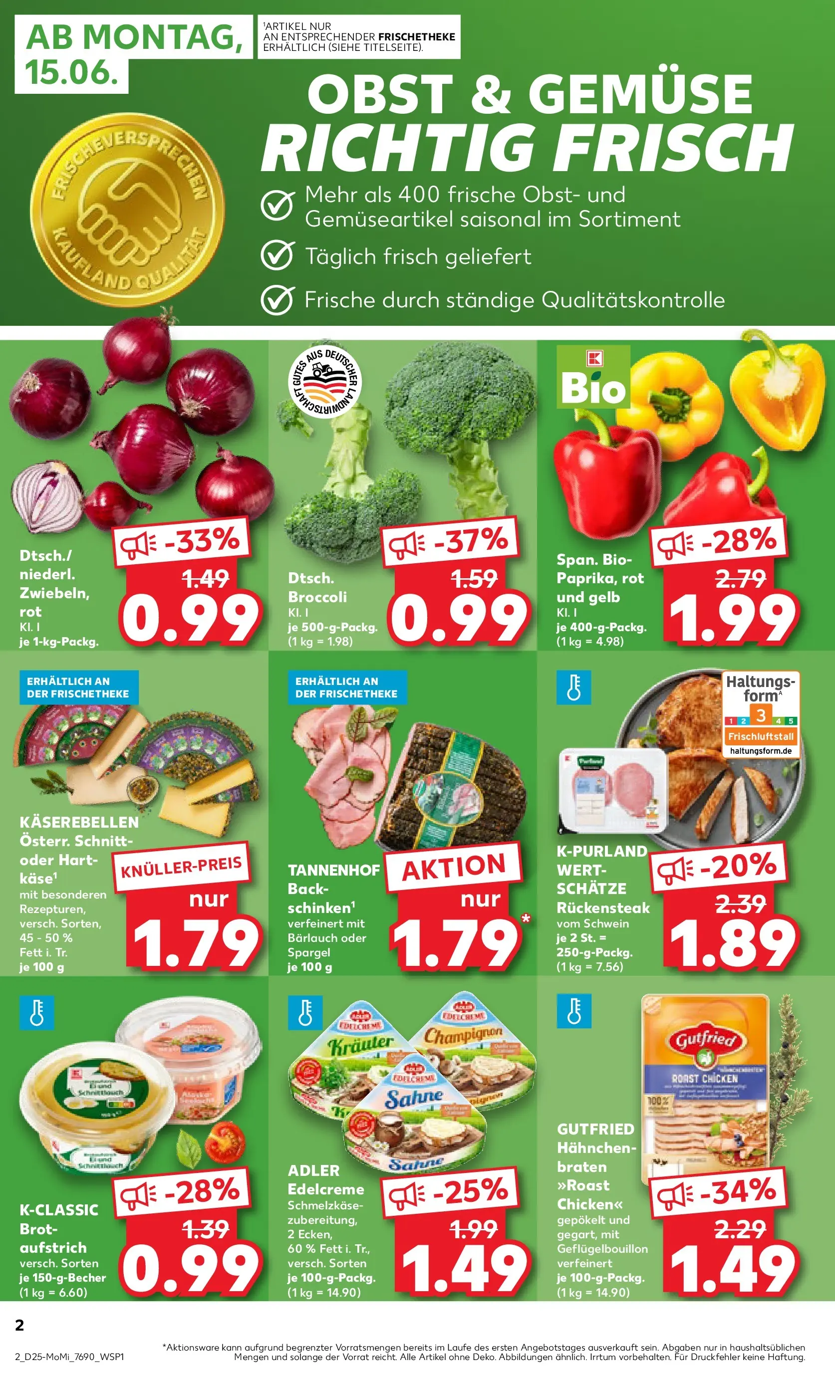 Prospekt Kaufland ab 14.06.2026 ยป Angebote und Werbung Online | Seite: 2 Prospekt Kaufland ab 14.06.2026 ยป Angebote Online zum Blรคttern | Seite: 2