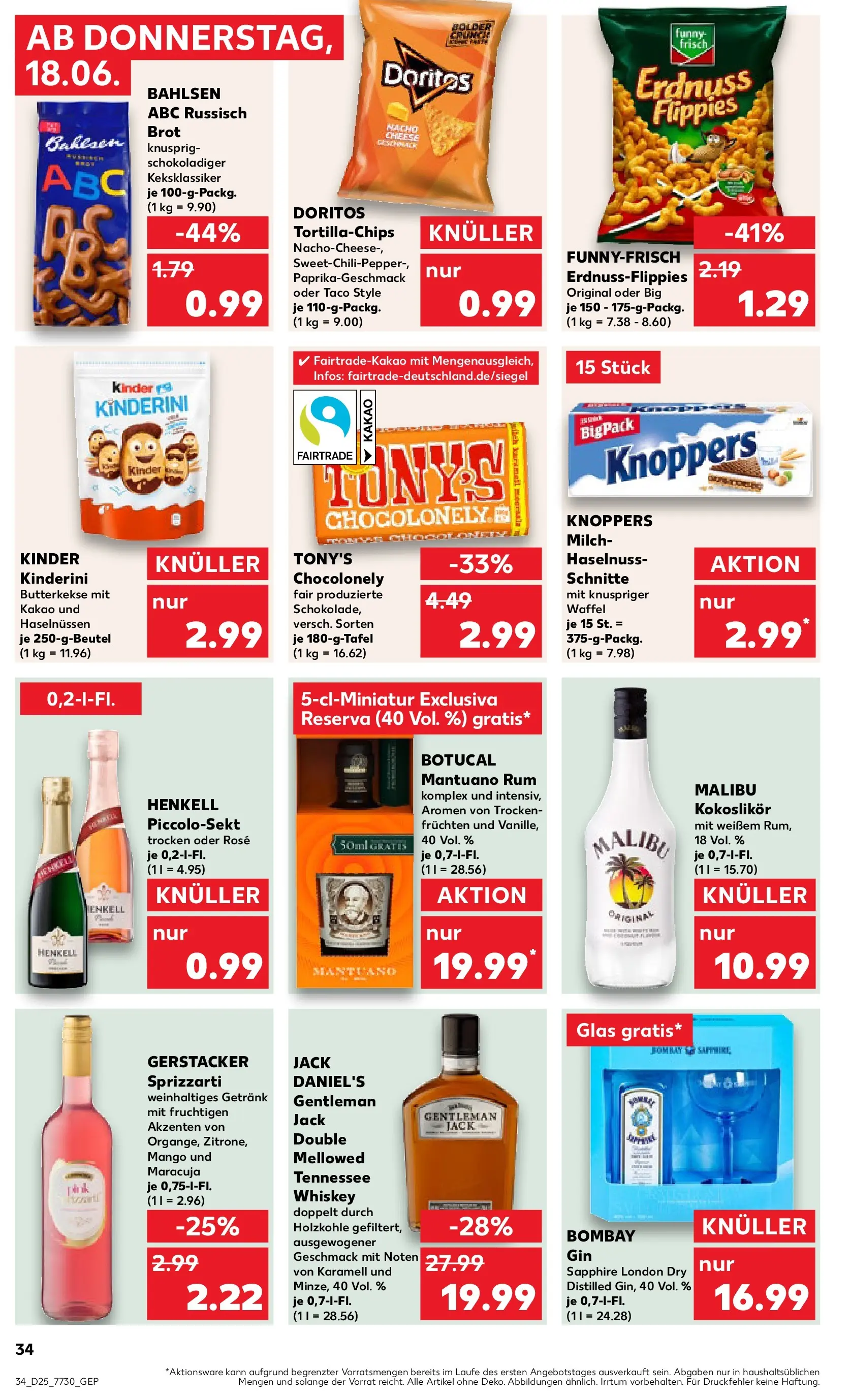 Prospekt Kaufland ab 14.06.2026 » Angebote Online zum Blättern | Seite: 43 | Produkte: Funny frisch, Mango, Brot, Whiskey