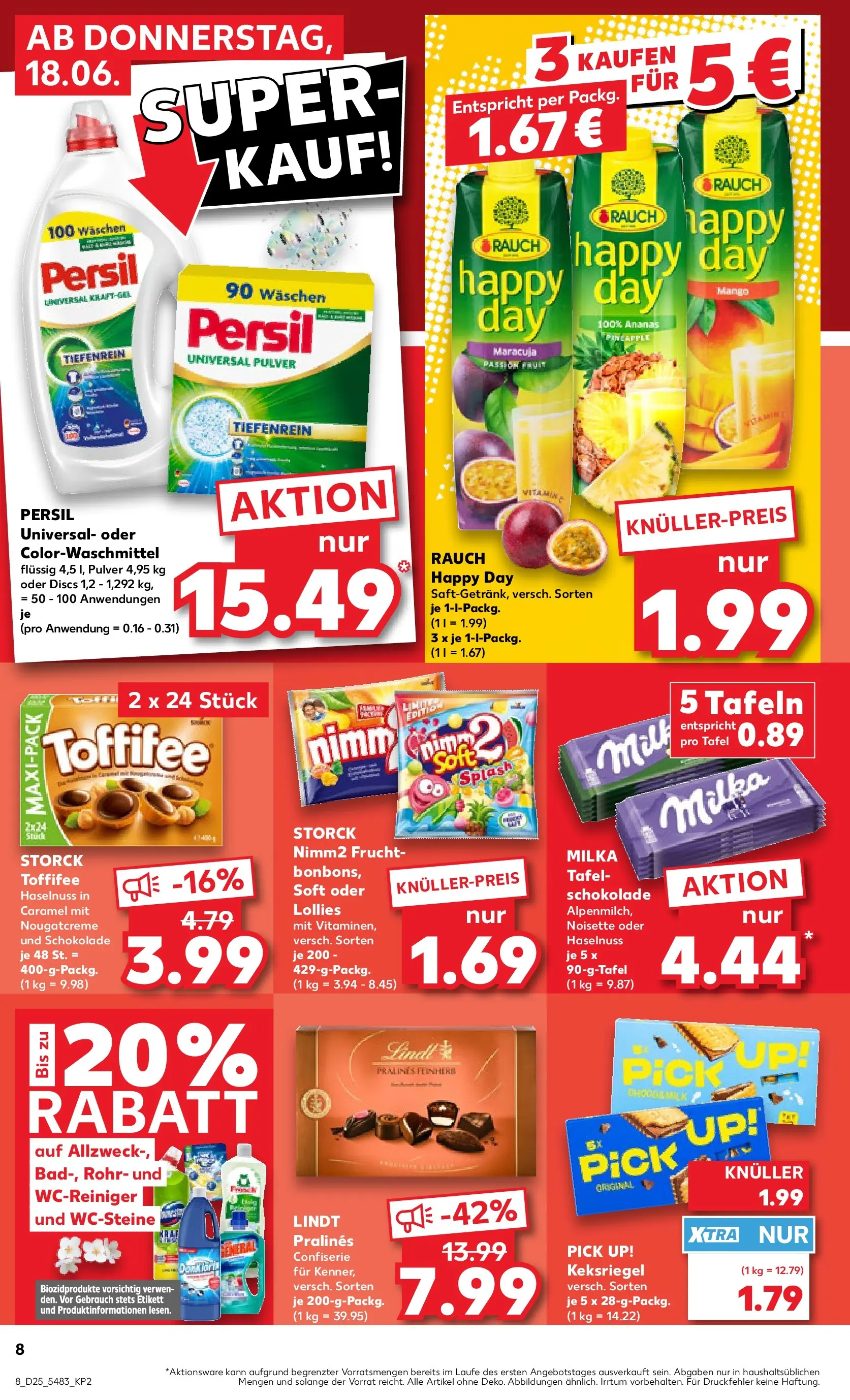 Prospekt Kaufland ab 14.06.2026 ยป Angebote und Werbung Online | Seite: 17 | Produkte: Ananas, Mango, Toffifee, Lindt Prospekt Kaufland ab 14.06.2026 ยป Angebote Online zum Blรคttern | Seite: 17 | Produkte: Ananas, Mango, Toffifee, Lindt