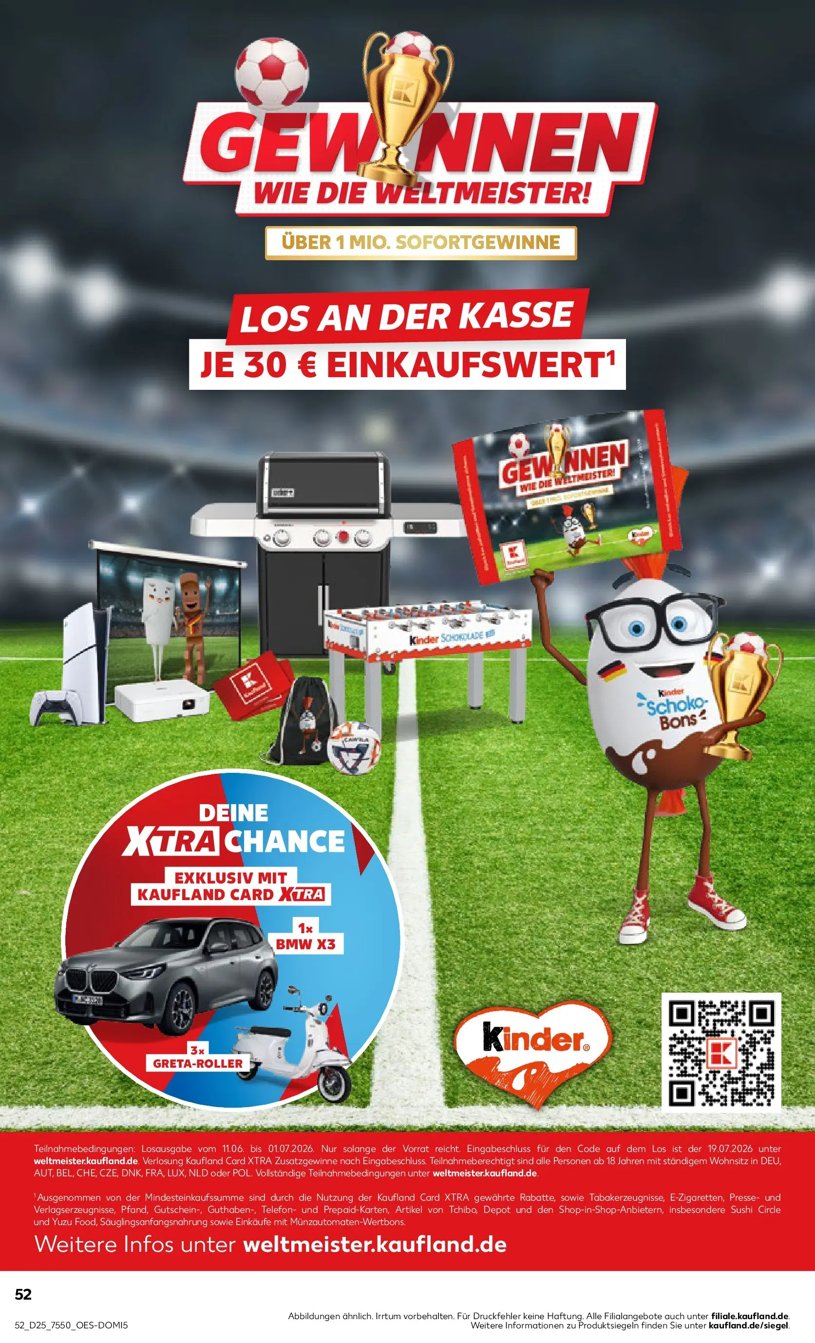 Prospekt Kaufland ab 14.06.2026 ยป Angebote und Werbung Online | Seite: 61 | Produkte: Kinder schokolade, Schokolade, Scooter, Telefon Prospekt Kaufland ab 14.06.2026 ยป Angebote Online zum Blรคttern | Seite: 61 | Produkte: Kinder schokolade, Schokolade, Scooter, Telefon