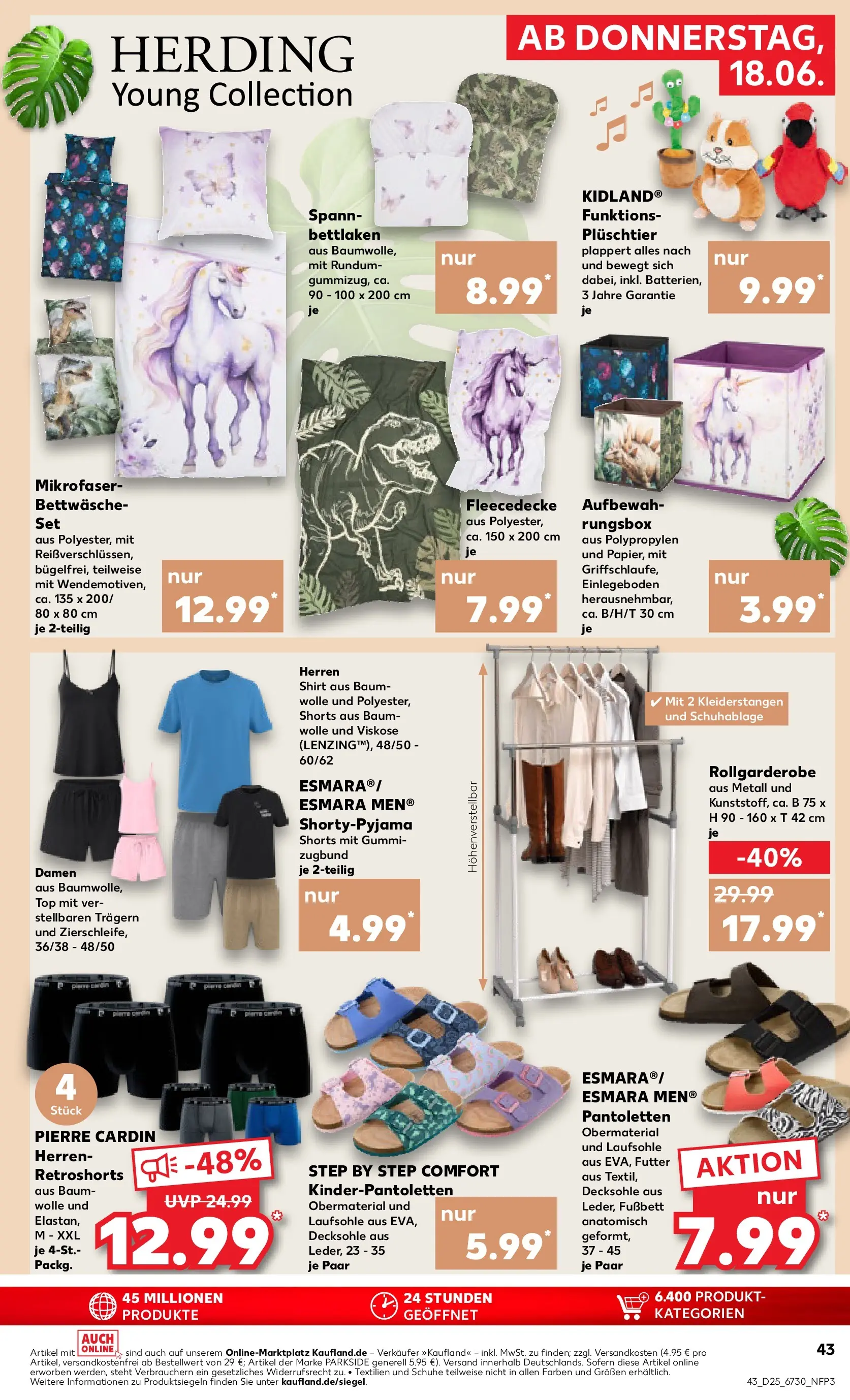 Prospekt Kaufland ab 14.06.2026 » Angebote Online zum Blättern | Seite: 52 | Produkte: Shirt, Top, Decke, Boxer
