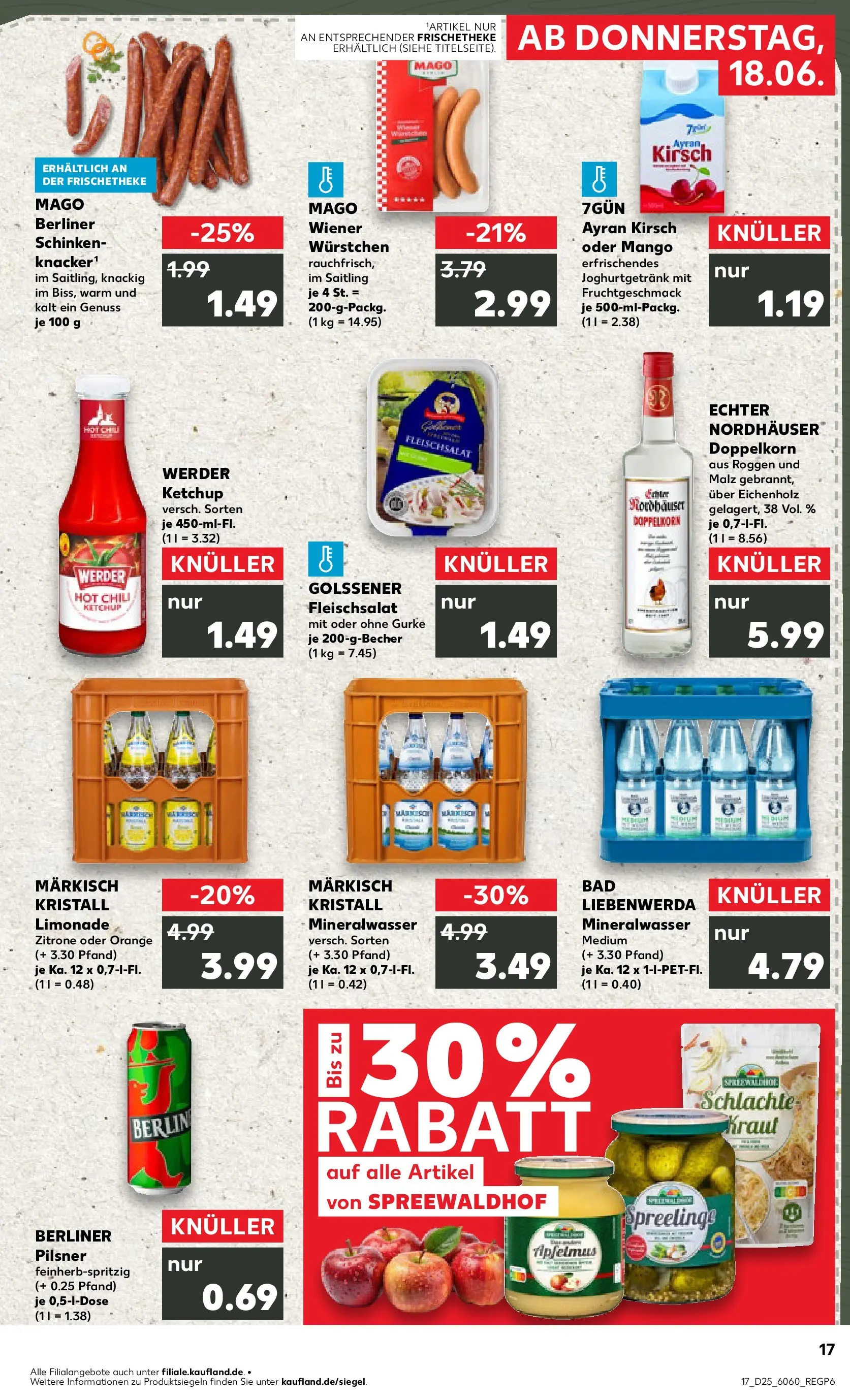 Prospekt Kaufland ab 14.06.2026 ยป Angebote und Werbung Online | Seite: 26 | Produkte: Berliner, Mango, Chili, Berliner pilsner Prospekt Kaufland ab 14.06.2026 ยป Angebote Online zum Blรคttern | Seite: 26 | Produkte: Berliner, Mango, Chili, Berliner pilsner