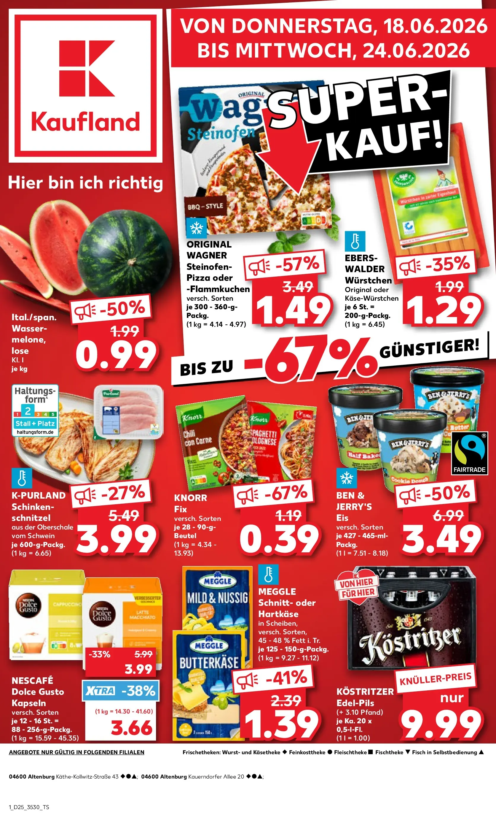 Prospekt Kaufland ab 14.06.2026 ยป Angebote und Werbung Online | Seite: 10 | Produkte: Nescafe, Butter, Dolce Gusto kapseln, Dolce gusto Prospekt Kaufland ab 14.06.2026 ยป Angebote Online zum Blรคttern | Seite: 10 | Produkte: Nescafe, Butter, Dolce Gusto kapseln, Dolce gusto