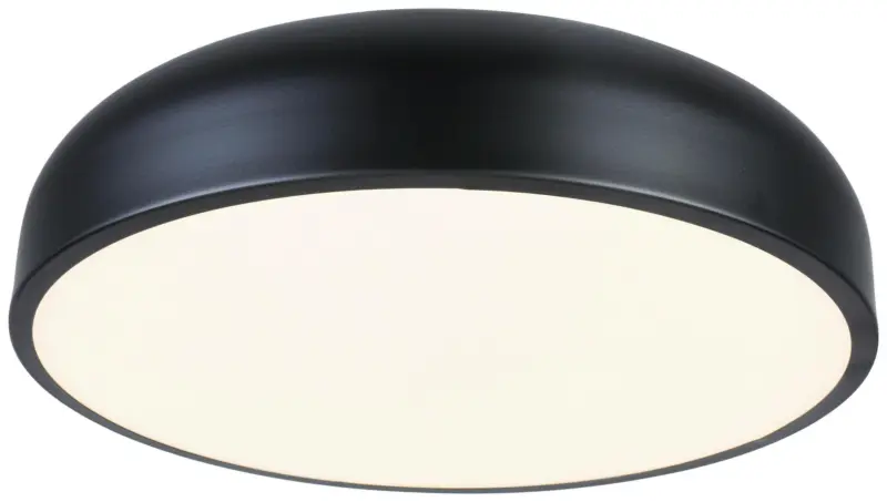 LED-Deckenleuchte Mike Schwarz/Wei&szlig; max. 24 Watt Deckenlampe