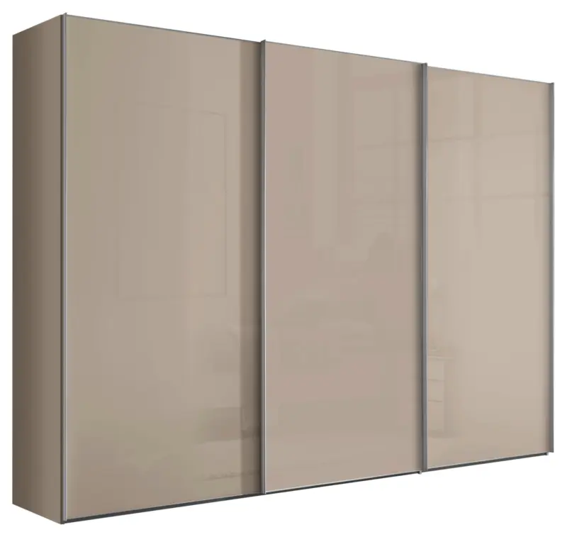 Schwebet&uuml;renschrank Lumos Glas Sandfarben
