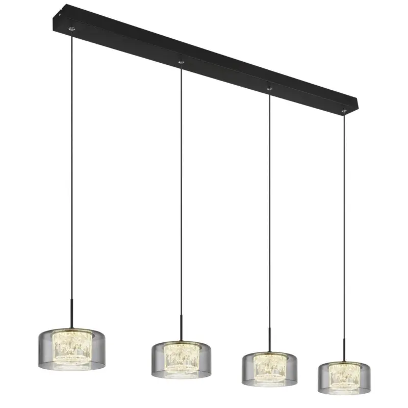 Pendelleuchte Fogsy Klar/Schwarz max. 32 Watt