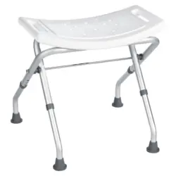 Duschhocker Metall, Kunststoff