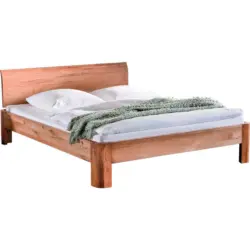 Bett 140/200 cm in Eichefarben