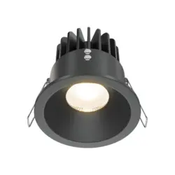 LED-Spot Zoom Schwarz max. 12 Watt