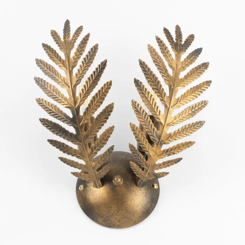 Wandleuchte Felce Bronzo Bronzefarben max. Watt Wandlampe
