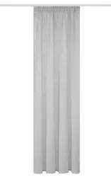 Fertigvorhang Softy Grau ca. 140x225cm