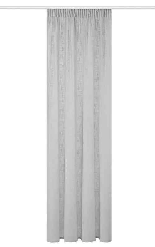 Fertigvorhang Softy Grau ca. 140x225cm