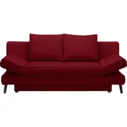 Schlafsofa Sidney in Dunkelrot