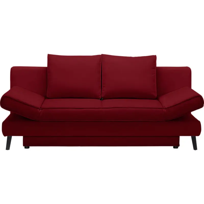 Schlafsofa Sidney in Dunkelrot