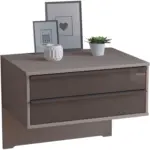 XXXLutz Lauterach - Ihr M&ouml;belhaus bei Bregenz Nachtk&auml;stchen 60/48/43 cm in Braun, Grau