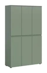 Garderobenschrank Scarpa Graugr&uuml;n