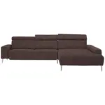 XXXLutz Lauterach - Ihr M&ouml;belhaus bei Bregenz Ecksofa in Webstoff Braun 308/205 cm