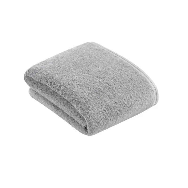 Badetuch Vegan Life Grau 100/150 cm