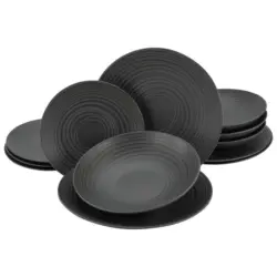 Tafelservice Lava Stone 12-teilig