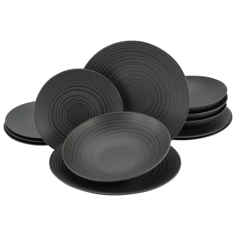 Tafelservice Lava Stone 12-teilig