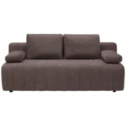 Schlafsofa in Flachgewebe Braun