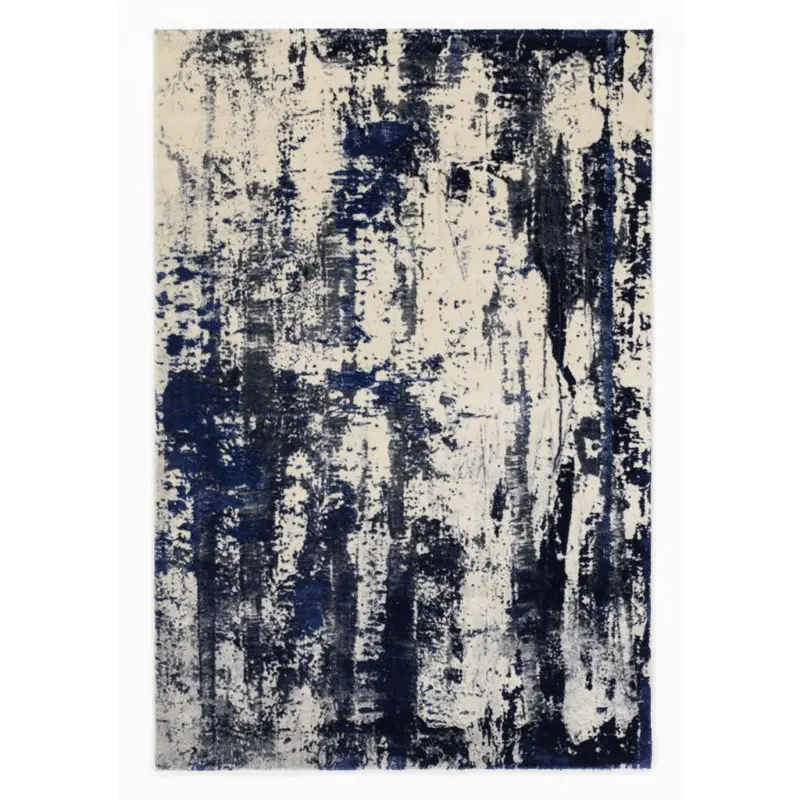 Flachwebeteppich 170/240 cm Wave Arte Blau, Grau