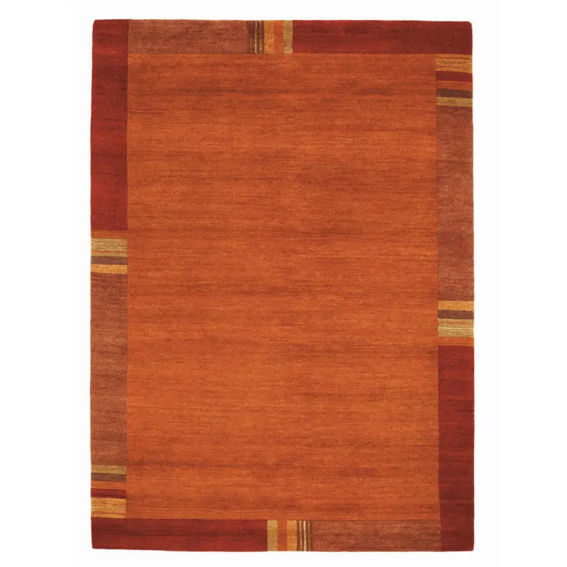 Wollteppich 90/160 cm Sensation Silk Lakir Kastanienfarben