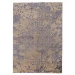 Orientteppich 200/300 cm Soho Aurora Blau, Creme