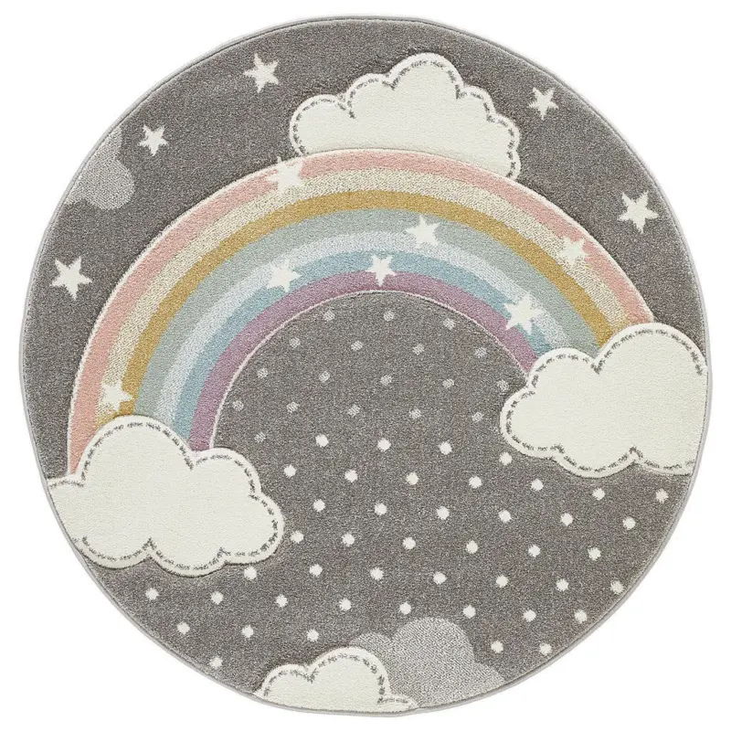 Kinderteppich 120 cm Rainbow