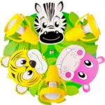 XXXLutz Lauterach - Ihr M&ouml;belhaus bei Bregenz Kinderdeckenleuchte Safari 36/14 cm