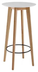Stehtisch "Wohnling", wei&szlig;