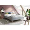 Polsterbett Hellblau 140/200 cm