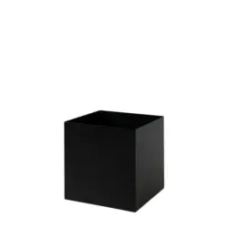 Blumenst&auml;nder Metall Schwarz BxHxT: 25x25x25 cm