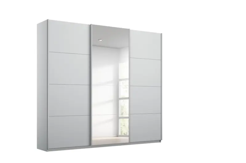 Schwebet&uuml;renschrank Kulmbach in Grau ca. 203x210x62cm