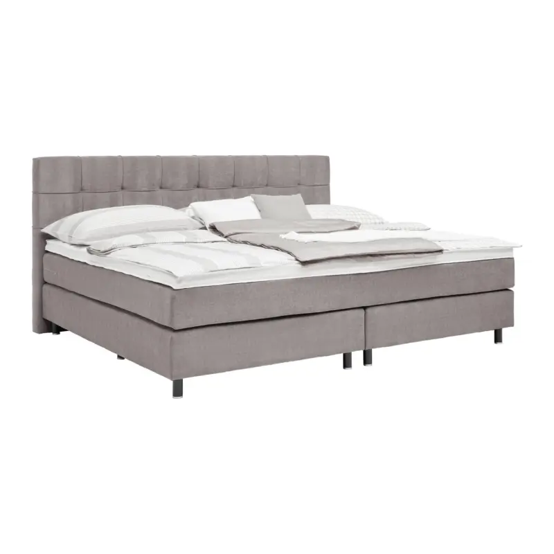 Boxspringbett Primo Dunkelgrau ca. 220x200cm