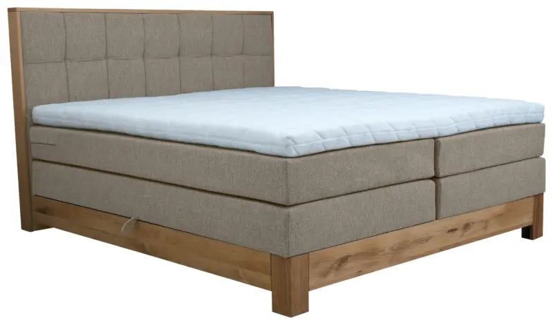 Boxspringbett Cloud Taupe ca. 180x200cm