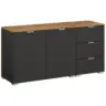 Sideboard 120/61/42 cm 3 Schublade(n)