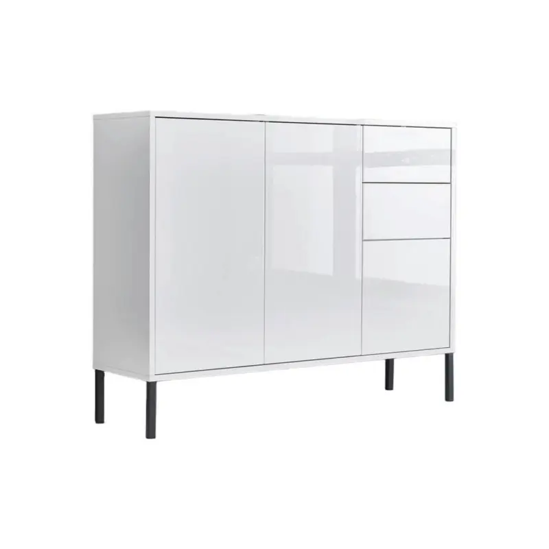 Kommode 105,5 mailand Typ 10 + Mf, Wei&szlig;