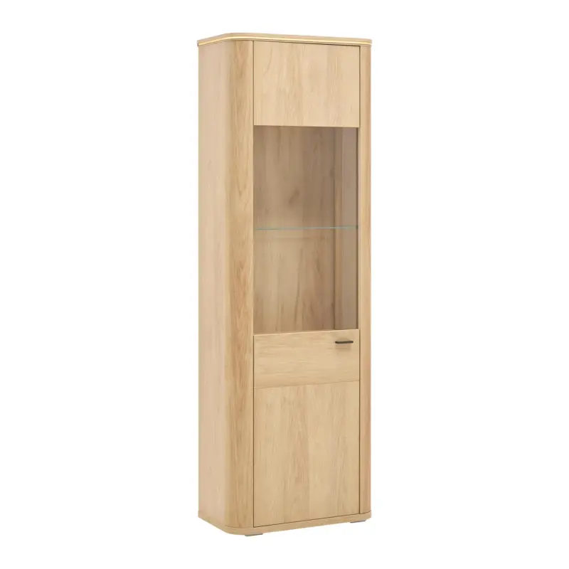 Vitrine Lagos Eichefarben