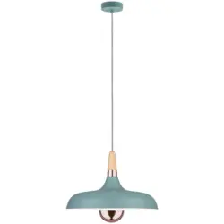 H&auml;ngeleuchte Juna H: 145,5 cm 1-Flammig, Mintgr&uuml;n, dimmbar
