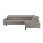 M&ouml;belix Ecksofa Volf rechts new grau, S: 261x203 cm