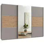 M&ouml;belix Schwebet&uuml;renschrank Indian A Sahara/Eiche Artisan, B: 300cm