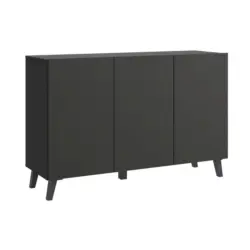 Sideboard Phuket 120 Schwarz B: 120 cm