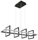 m&ouml;max Dornbirn - Ihr Trendm&ouml;belhaus in Dornbirn LED-H&auml;ngeleuchte Wolfhard Opal/Schwarz max. 55 Watt