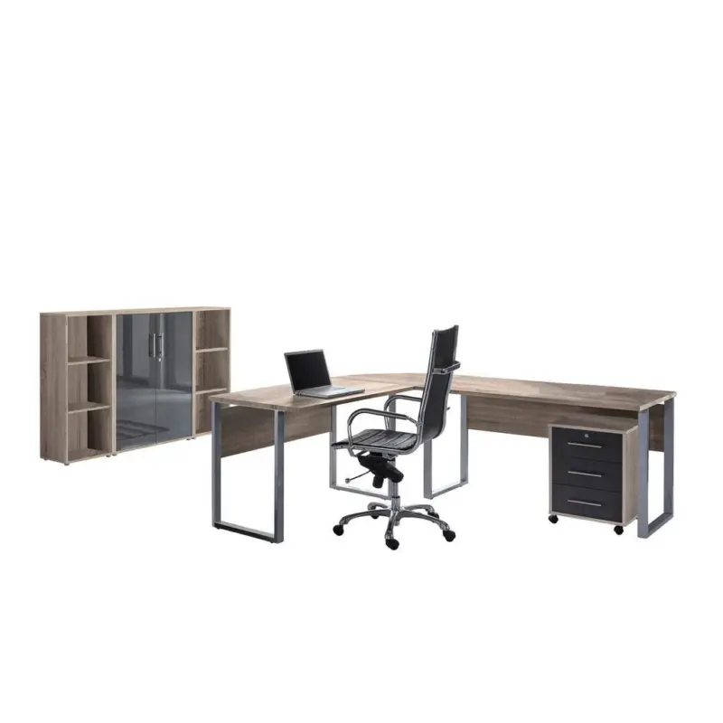 B&uuml;ro Office Edition Sonoma Eiche Dekor/Anthrazit