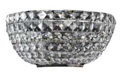 Wandleuchte Basfor Nickelfarben max. 60 Watt Wandlampe